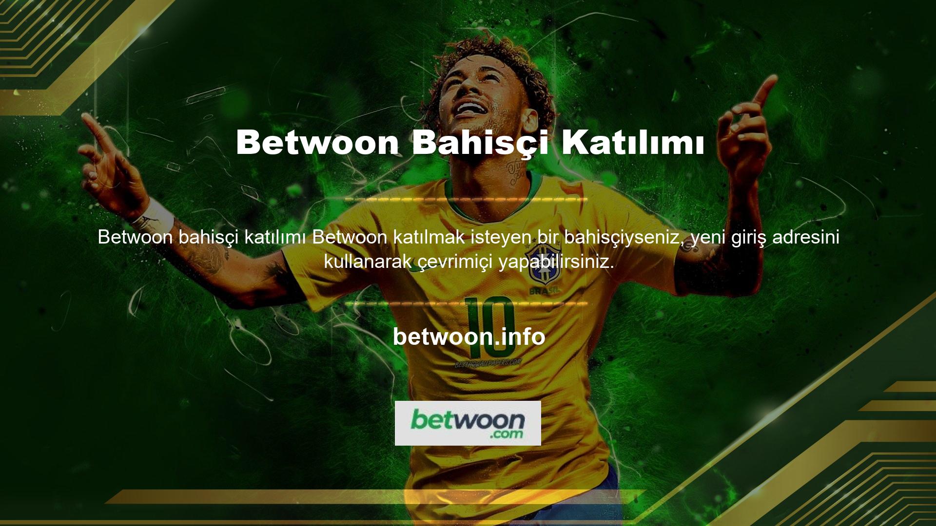 Betwoon bahis alanı, başarılı ve güvenilir aktivitelerle bahis tutkunlarını çekiyor